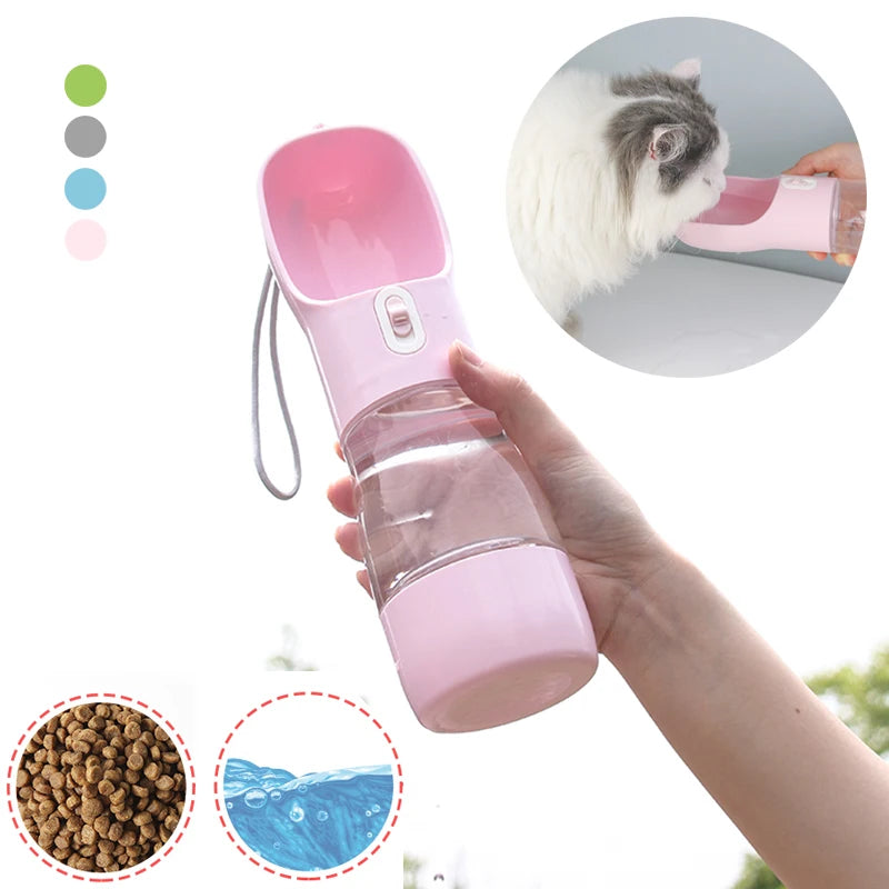 The perfect Dog and cat Water and food Bottle Dispenser
